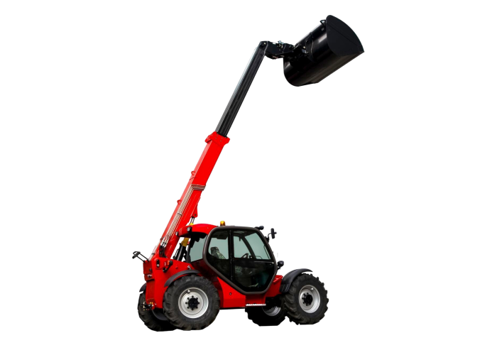 excavator-isolated